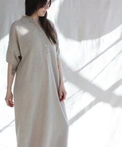 Cordera Dresses Cashmere Dress Oatmeal
