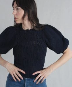 Ulla Johnson Coralie Top Midnight 8 Ulla Johnson Coralie Top Midnight