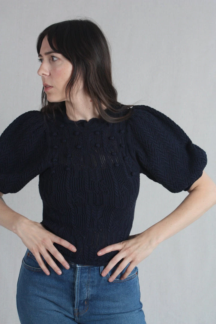 Ulla Johnson Coralie Top Midnight 5 Ulla Johnson Coralie Top Midnight