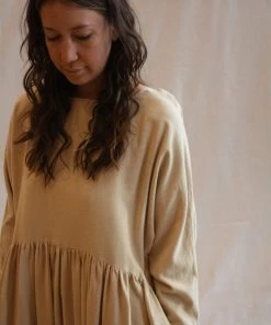 Black Crane Tradi Dress Natural Dresses