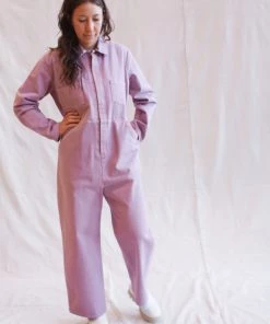 No.6 Marlon Jumpsuit Lilac