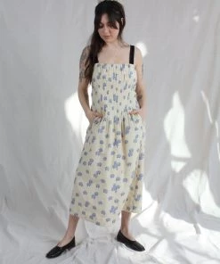 Caron Callahan Virginia Dress Shibori Silk Cotton