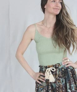 Misha & Puff Line Tank Limestone