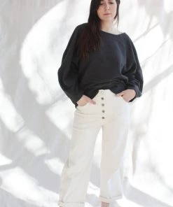 Mara Hoffman Blake Sweatshirt Black