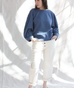 Mara Hoffman Blake Sweatshirt Blue