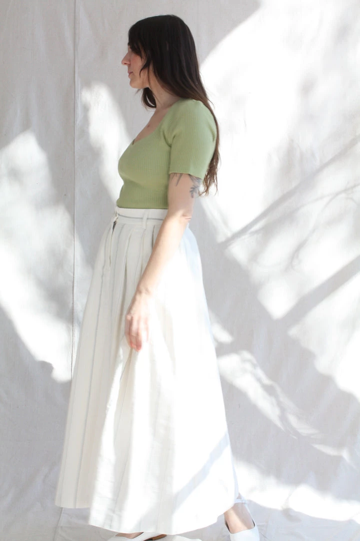 Mara Hoffman Bodysuits Marlowe Bodysuit Light Green 8 Mara Hoffman Bodysuits Marlowe Bodysuit Light Green