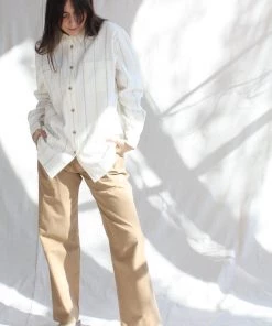 Mara Hoffman Adele Top Polsen Stripe Shirts And Blouses