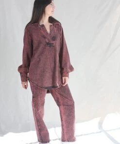 Rachel Comey Isa Polo Guava Shirts And Blouses