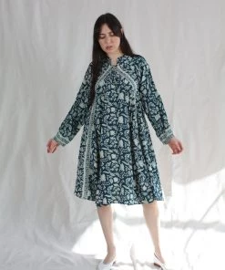 Natalie Martin Fiore Short Dress Silhouette Shadows