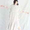 Black Crane Box Dress Wide Stripe New Arrivals