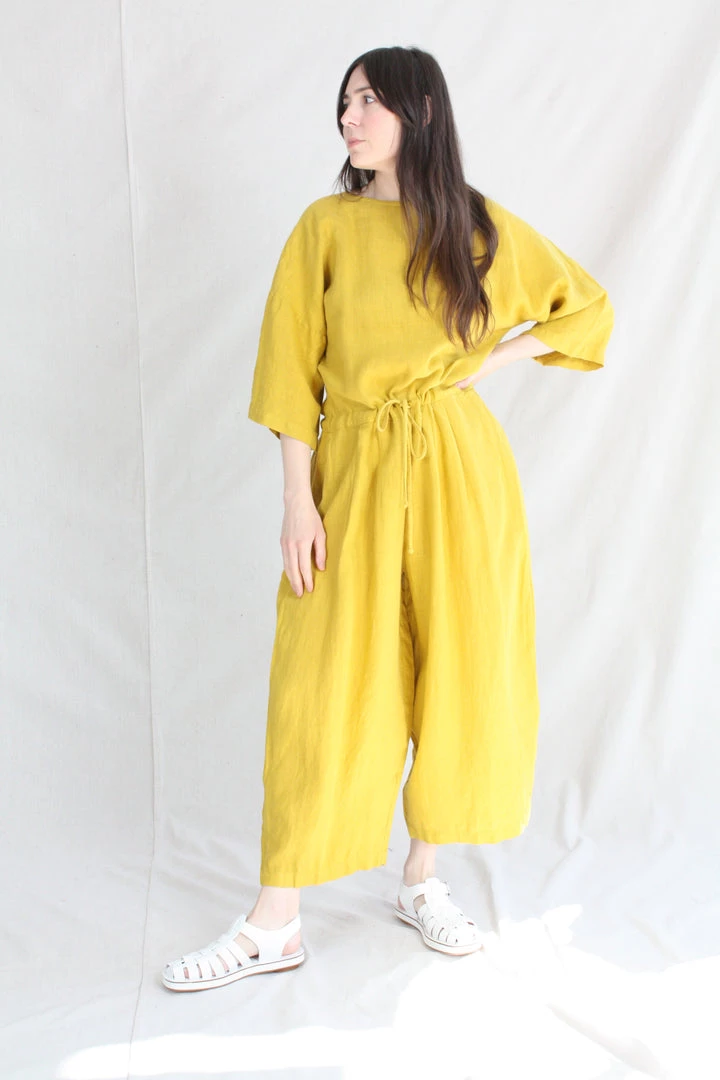 Black Crane Pea Jumpsuit Gold 4 Black Crane Pea Jumpsuit Gold