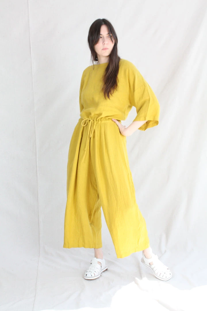 Black Crane Pea Jumpsuit Gold 3 Black Crane Pea Jumpsuit Gold