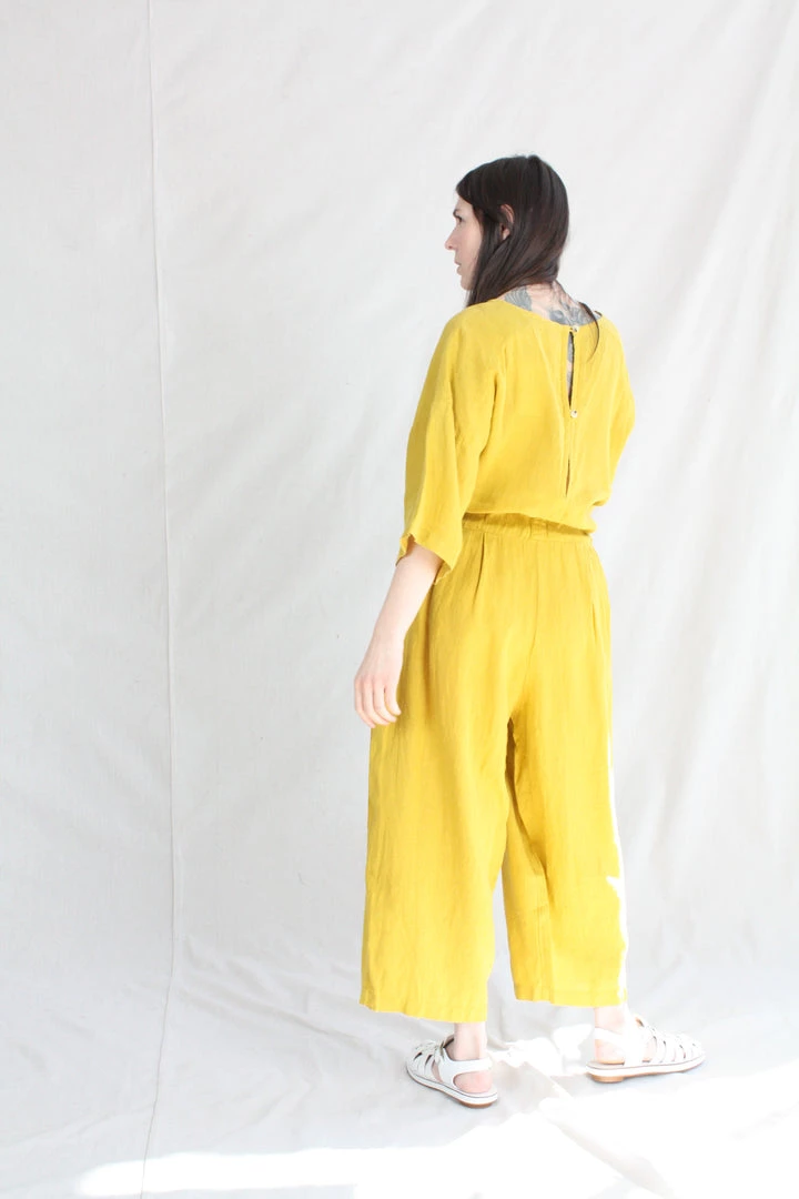 Black Crane Pea Jumpsuit Gold 6 Black Crane Pea Jumpsuit Gold