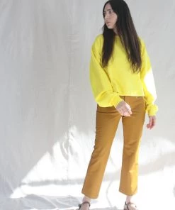 Rachel Comey Mingle Sweatshirt Citron Sale