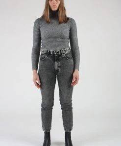 Giu Giu Nonna Turtleneck White Noise