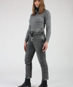 Giu Giu Nonna Turtleneck White Noise