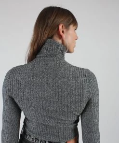 Giu Giu Nonna Turtleneck White Noise