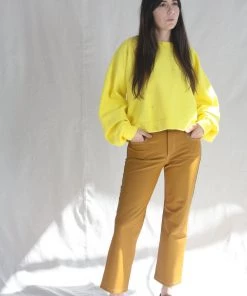 Rachel Comey Mingle Sweatshirt Citron Sale