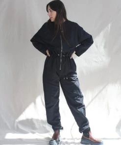 Nomia Zip Front Jumpsuit Midnight Sale