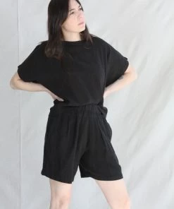 Black Crane New Arrivals Box Top Black