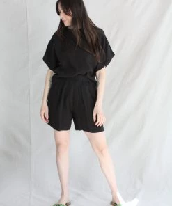 Black Crane Carpenter Short Black New Arrivals