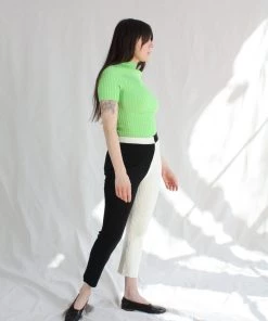 Giu Giu Tees And Tanks Nonna Jewel Tee Celery