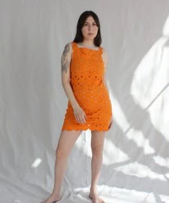 Mozh Mozh Twiggy Dress Orange
