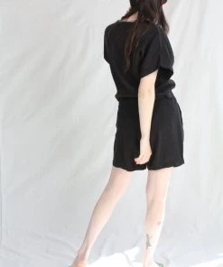 Black Crane New Arrivals Box Top Black