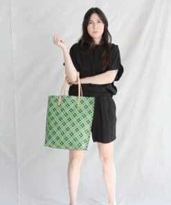 Rachel Comey Ro Tote Green Multi New Arrivals