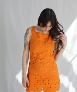 Mozh Mozh Twiggy Dress Orange