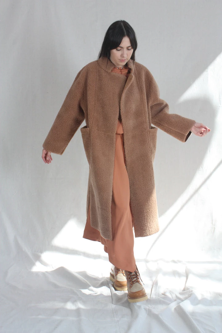 Apiece Apart Outerwear Cloud Walk Coat Camel 4 Apiece Apart Outerwear Cloud Walk Coat Camel