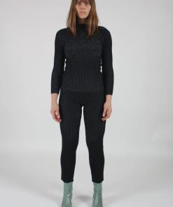 Rhoan Nonna Pants Onyx/Blue Star