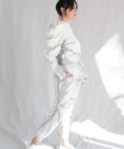 Ulla Johnson Charley Pant Thistle Tie Dye Pants