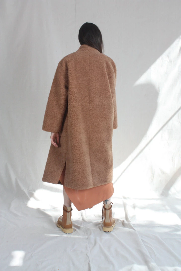 Apiece Apart Outerwear Cloud Walk Coat Camel 8 Apiece Apart Outerwear Cloud Walk Coat Camel