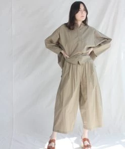 Rhoan Webshop 16 Black Crane Wide Pants Clay New Arrivals