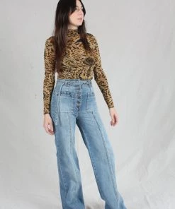 Ulla Johnson Abrams Jean Medium Wash Denim 10 Ulla Johnson Abrams Jean Medium Wash Denim