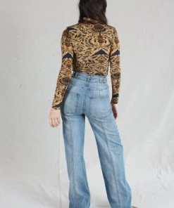 Ulla Johnson Abrams Jean Medium Wash Denim 12 Ulla Johnson Abrams Jean Medium Wash Denim