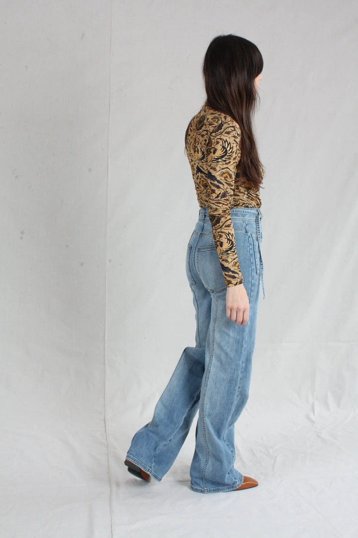 Ulla Johnson Abrams Jean Medium Wash Denim 6 Ulla Johnson Abrams Jean Medium Wash Denim