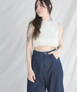 Cordera New Arrivals Heather Cotton Top Natural