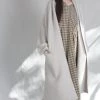 Lauren Manoogian Sale Long Shawl Cardigan Plaster