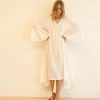 Natalie Martin Fernanda Dress White Cotton Gauze