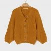 Misha & Puff New Arrivals Fisherman Cardigan Marigold 1 Misha & Puff New Arrivals Fisherman Cardigan Marigold