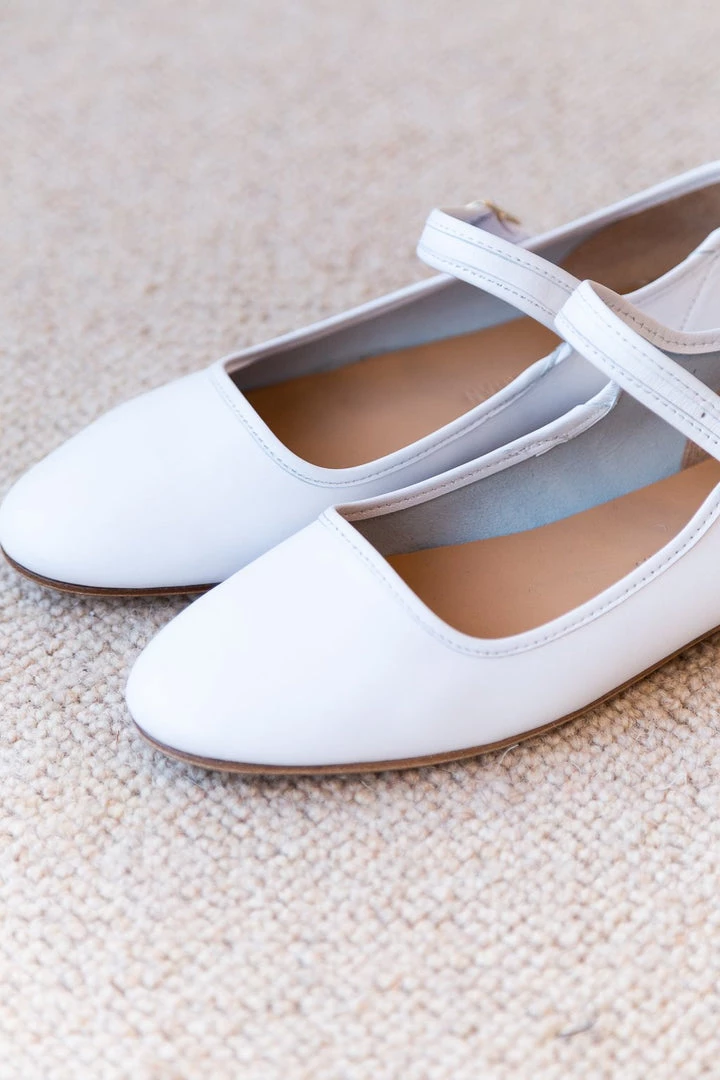 Caron Callahan Ellie Mary Jane White Nappa 4 Caron Callahan Ellie Mary Jane White Nappa