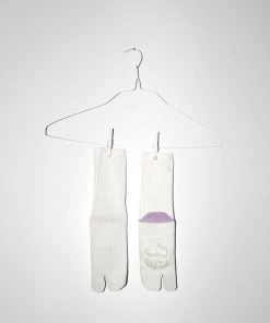 Giu Giu Nonna Tabi Sock Ivory/B Angel Accessories