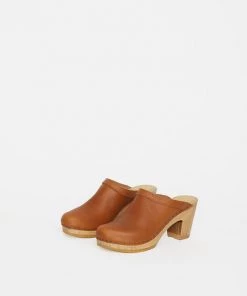 No.6 Old School Clog On High Heel Palomino
