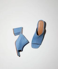 No.6 Shoes Dora Mule Denim