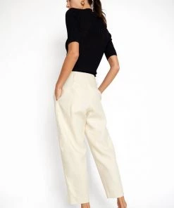 No.6 Pants Hollis Pant Natural Linen