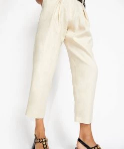 No.6 Pants Hollis Pant Natural Linen