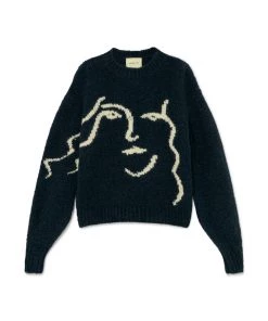 Paloma Wool Sweaters Anita Sweater Granite Dark Green