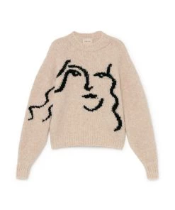 Paloma Wool Anita Sweater Ecru